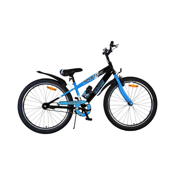 Volare Sportivo Kinderfahrrad - Jungen - 24 Zoll - Schwarz Blau thumbnail