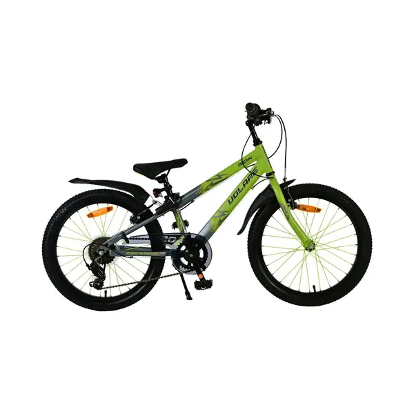 Volare Rocky - Kinderfiets - 20 Inch - 7 Versnellingen - Groen/Grijs thumbnail