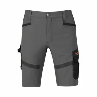 StØRvik Stijn 4-Way Stretch Korte Werkbroek - Heren - Maat 2XL - Antraciet