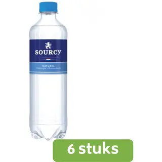 Sourcy Blauw - Petfles 6 X 0, 5 Liter