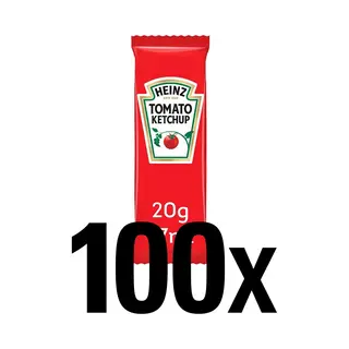 Heinz Tomatenketchup - Zongerijpte Tomaten - 100 X 17ml