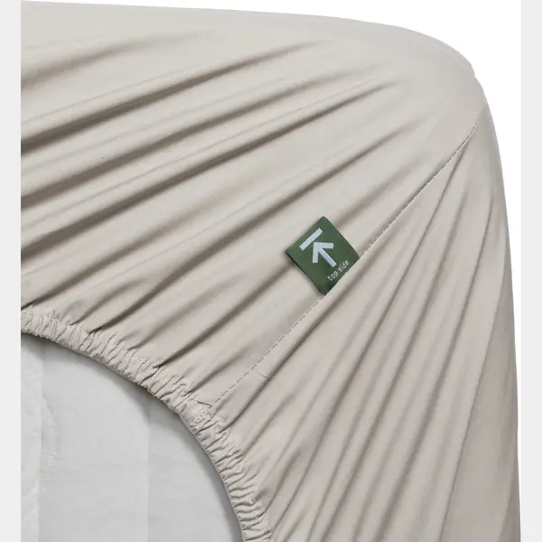 Beddinghouse - Percale Katoen - Hoeslaken - 180x210 Cm - Naturel thumbnail