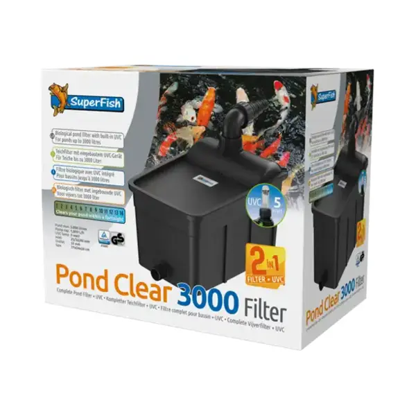 Superfish Pondclear Vijverfilter - Filters - 5 Watt 3000 Uv-C thumbnail
