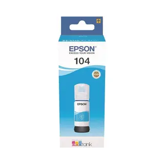 Epson 104 EcoTank Cyan ink bottle