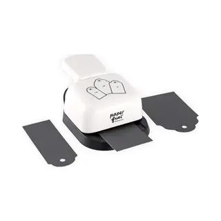 Paperfuel Punch 3 In 1 Scallop Tag 1, 5"+2"+2, 5"