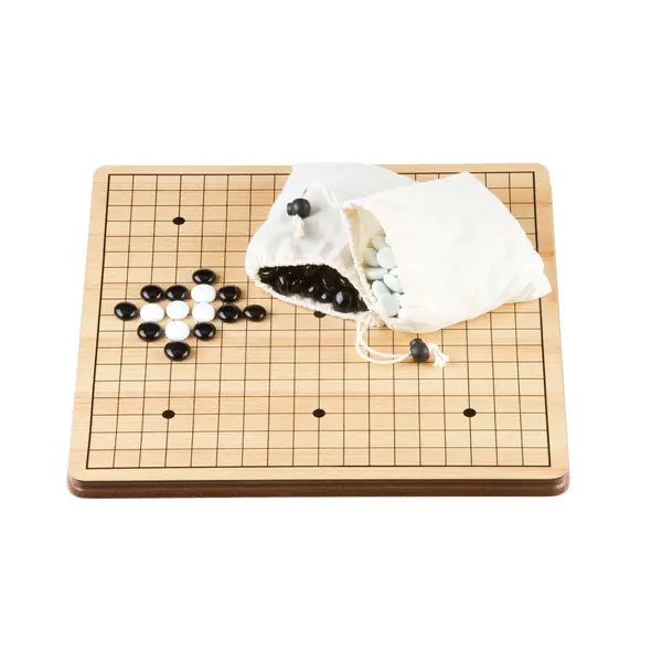 Engelhart-250414 – Reise-Go-Spiel – Magnetisches Klapp-Goban 36 × 36 Cm – Fach – 361 Steine Inklusive – Klassisches Japanisches thumbnail