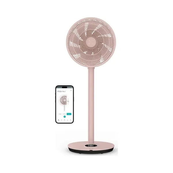 Duux Whisper Flex 2 - Smart Statiefventilator - Staande Ventilator Geruisloos - Soft Peach thumbnail