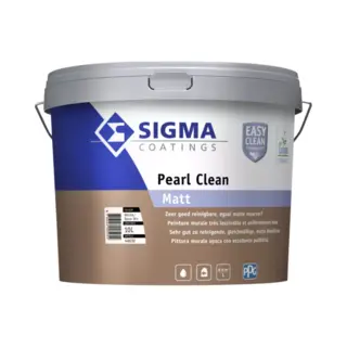 Sigma Pearl Clean Matt - Op Kleur Gemengd - 10L - Muurverf