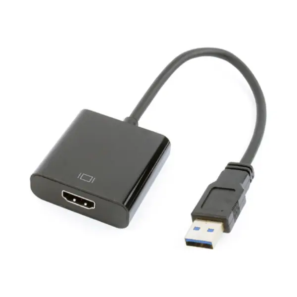 Gembird A-USB3-Hdmi-02 Usb grafische adapter 1920 x 1080 Pixels Zwart thumbnail