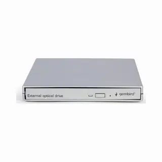 Gembird Dvd-Usb-021-Sv optisch schijfstation Intern Dvd±Rw Zilver