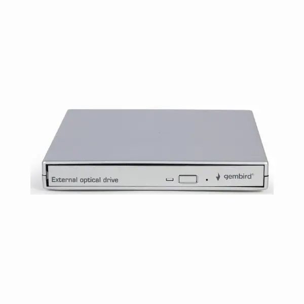Gembird Dvd-Usb-021-Sv optisch schijfstation Intern Dvd±Rw Zilver thumbnail