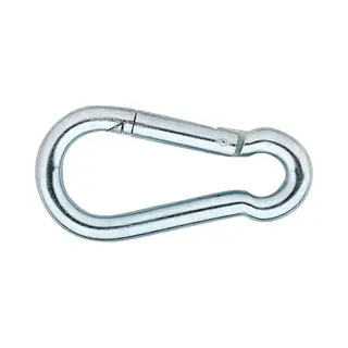 Dulimex Karabijnhaak 248-05E C-Din 5299 Verzinkt 60 X 6mm 8000.002.4506