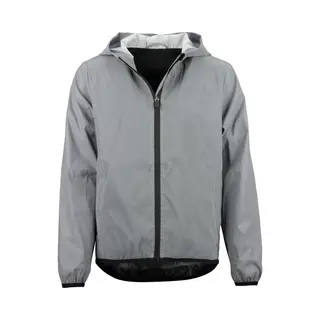 Avento Full Reflective Jas Met Capuchon - Junior - Maat 164