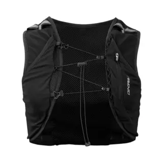 Avento Hardloopvest - Hardlooprugzak Met Drinkhouder - Zwart - One Size