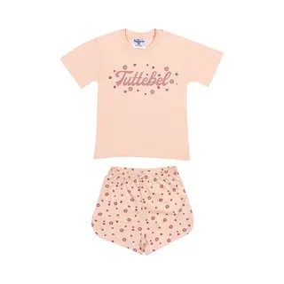 Fun2Wear - Shortama Tuttebel - Roze - Maat 92 -