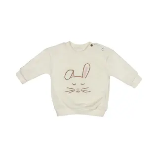 Frogs And Dogs - Winter Flower Sweater Bunny Velvet - Maat 74 -