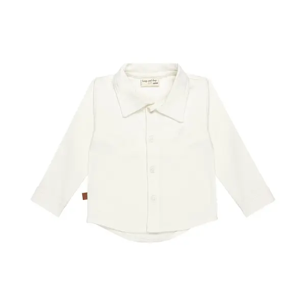 Frogs And Dogs - Blouse Kinderen | Wit - Katoen - Maat 104 thumbnail