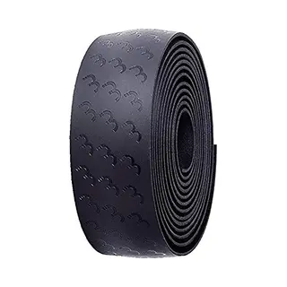 Bbb Cycling Bicycle Handlebar Tape Black Road, Urban, Mtb Bar Tape Non-Slip Pattern Grip Tape Includes Handlebar Plugs UltraRibbon Bht-15