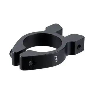 Bbb Cycling Bike Seatpost Clamb Single Bolt Screw-on Seat Post Clamb For Aluminium Seatposts Roadbike, Mtb And E-Bike | Black 34.9 Mm CarrierClamp