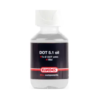 Elvedes Remvloeistof Dot 5.1 - Hydraulische Schijfremmen - Transparant - 100 Ml