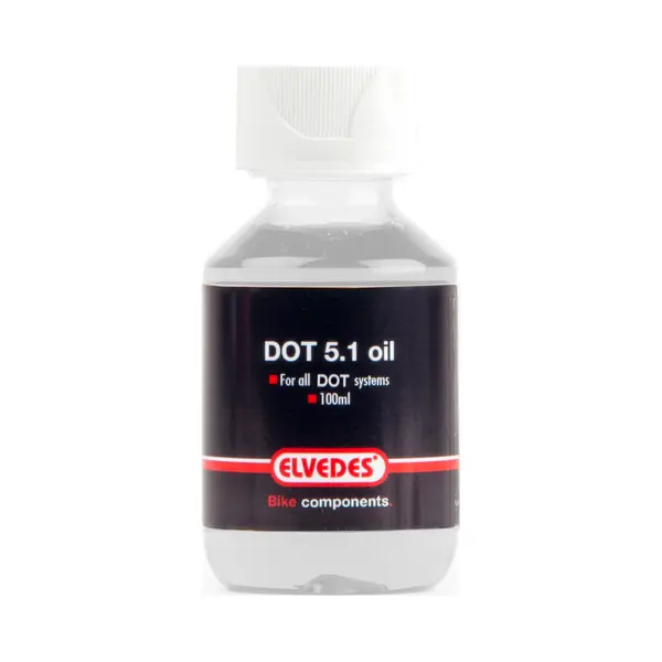 Elvedes Remvloeistof Dot 5.1 - Hydraulische Schijfremmen - Transparant - 100 Ml thumbnail