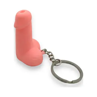 Kinky Pleasure Grappige Penis Sleutelhanger – Roze Mini-Gadget Voor Feestjes & Cadeaus