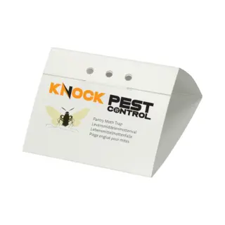Knock Off Pest Control Knock Pest Control Food Mottenfalle Delta - Mottenfalle Auf Basis Von Spezialpheromon - Ideal Für Den Innenbereich - Effektive Wirkung Von 6 Bis 8