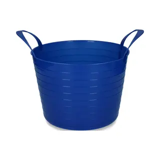 Vplast Emmer V-Trug Flexi 40 Liter Blauw