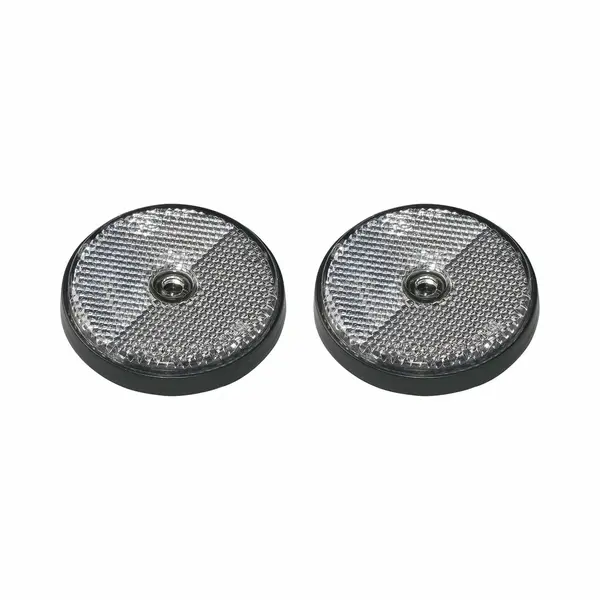 ProPlus Pro Plus Reflector - Set 2x - Wit - Schroefbevestiging - 60mm - Rond thumbnail