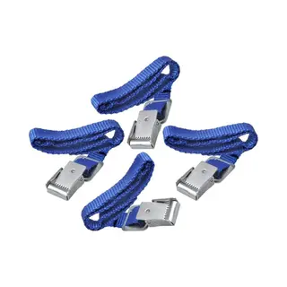 Arborescence Mini Sjorbandjes Klein Formaat Set Van 4 Sjorbanden Met Metalen Gesp 40cm Bevestigingsband