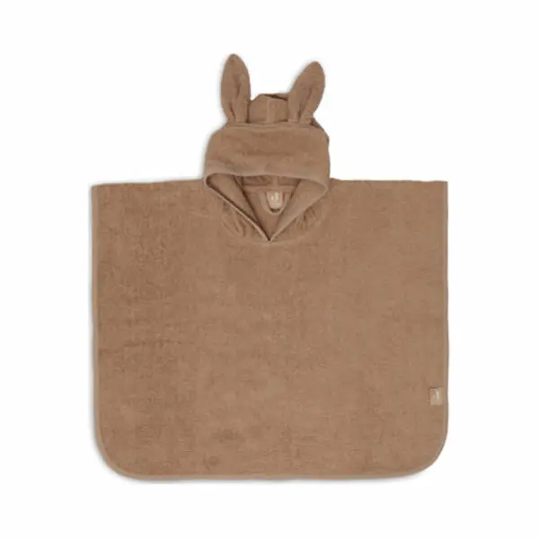 Jollein Poncho babyhanddoek Bruin 1 stuk(s) thumbnail