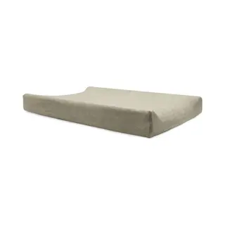 Jollein 550-503-67058 Wickelauflagenbezug Frottee - Basic Olive (50x70 Cm)