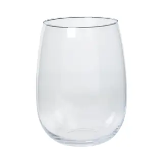 Floran Vaas Julia - Wijd Uitlopende Hals - Transparant - Glas - 27 X 40 Cm - Bloemenvazen