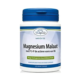 Vitakruid Magnesium Malaat Met P-5-P 120 Gr