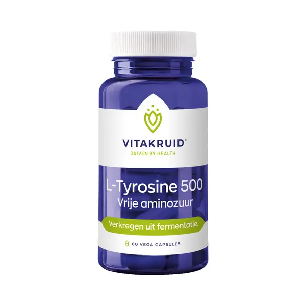 Vitakruid L-Tyrosine 500 60 Vegicaps thumbnail