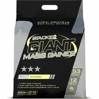 Stacker Giant Mass Gainer Strawberry 2270 Gr