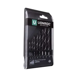 Vonroc Holzbohrer – 8 Stück, Universell – 3 Bis 10 Mm