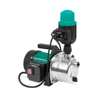 Vonroc Hydrofoorpomp / Automatische Pomp – 1000W – 3500l/h | Met Drukschakelaar