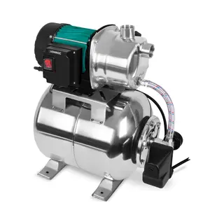 Vonroc Hauswasserwerk 1000W – Automatische Wasserpumpe Mit Druckschalter & 19 L Tank – 3500 L/h, 4, 4 Bar – Für Gartenbewässerung &