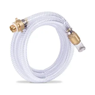 Vonroc Saugschlauchset Für Wasserpumpen - 4mx25mm, 1'' | Universal
