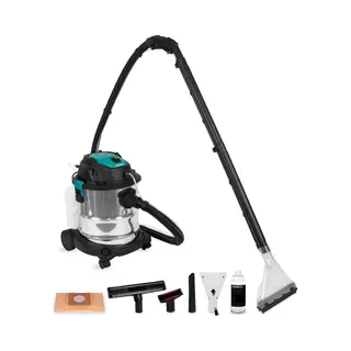 Vonroc Teppichreiniger 1400w – Staubsauger – Zum Nass- Und Trockensaugen – Inkl. Reinigungsmittel, Staubbeutel & Verschiedene Düsen