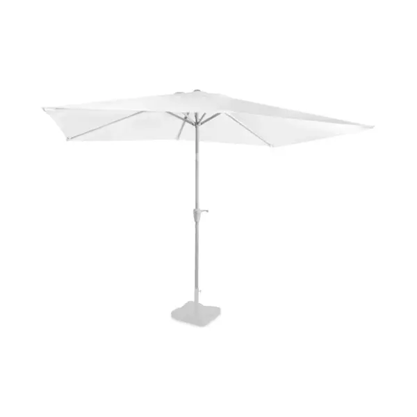 Vonroc Rapallo Parasol 200 X 300 Cm – Paraplu Rechthoekig 38 Mm (wit) thumbnail
