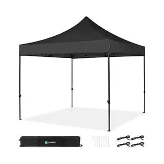 Vonroc Partyzelt - 3x3 M | Schwarz