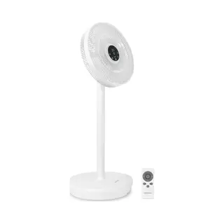 Vonroc Breeze Draadloze Ventilator – Fluisterstil, Max. 44dB – Wit | Incl. Afstandsbediening