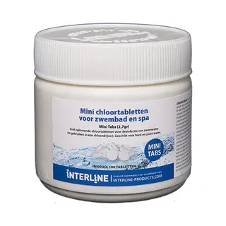 Interline Mini Quick chloortabletten 180 stuks