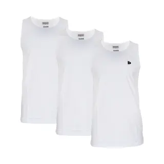 3-Pack Donnay - Muscle Shirt (James) - Tanktop - Heren - White (001) - Maat Xl