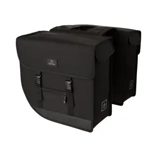 Fastrider Hybrid Large Dubbele Fietstas Zwart - 35L