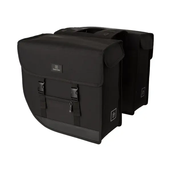 Fastrider Hybrid Large Dubbele Fietstas Zwart - 35L thumbnail
