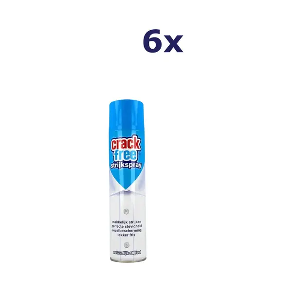 Crackfree Textiel Appret Spray Voordeelverpakking thumbnail