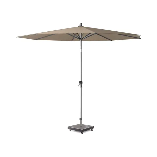 Platinum Sun & Shade - Middenstokparasol - Riva - Ø300cm - Taupe - Kantelbaar - Easy-up Draaisysteem - 96% Uv Protectie thumbnail